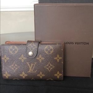 Louis Vuitton brown monogram wallet